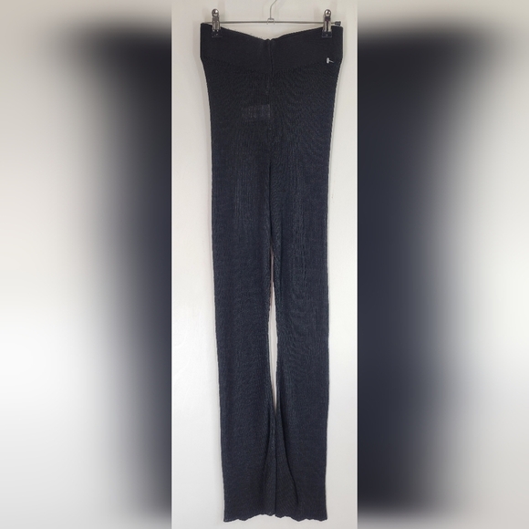 NWT Free People Rosella Swit  Slim Flair Pants Black - Picture 5 of 8